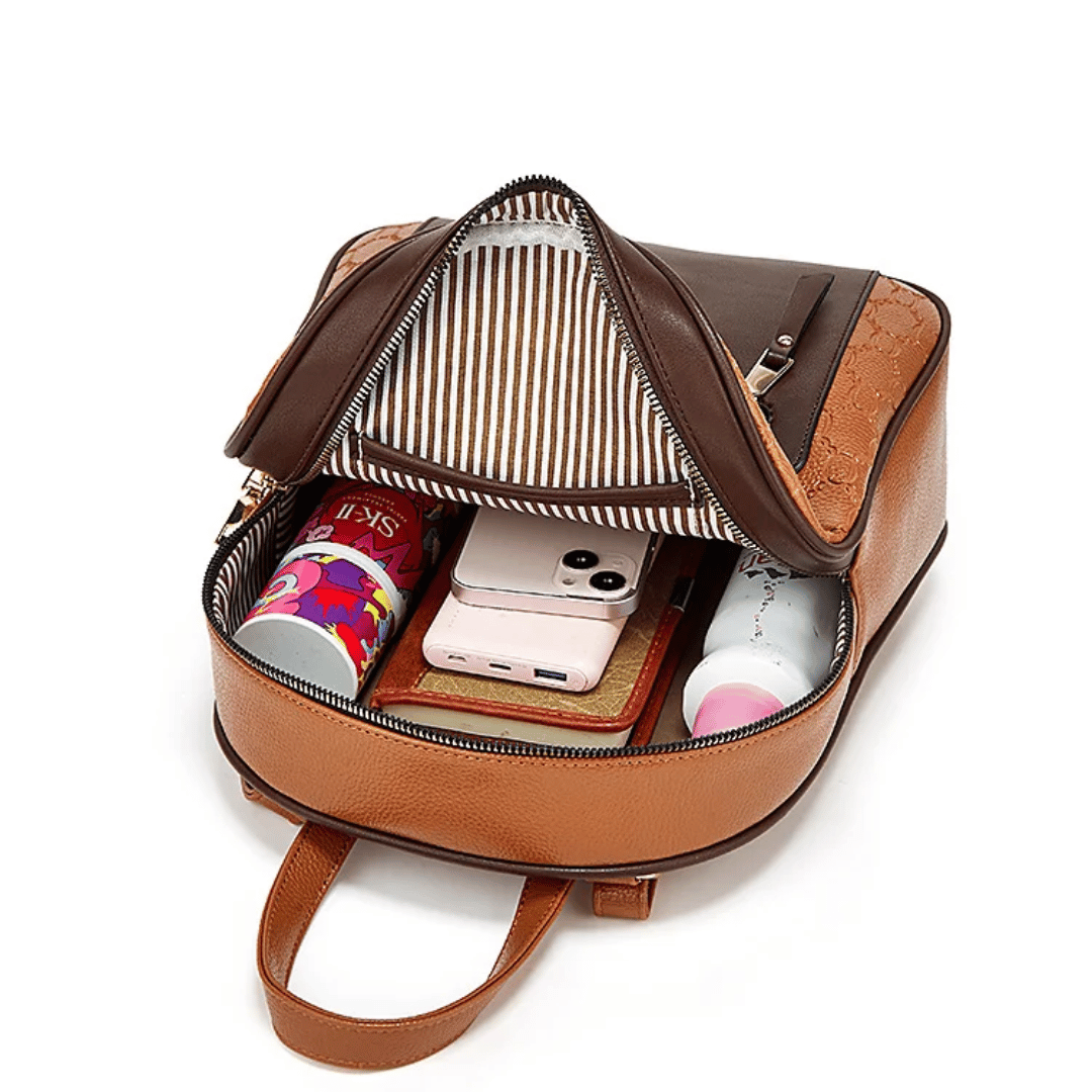 Samira leather backpack kit
