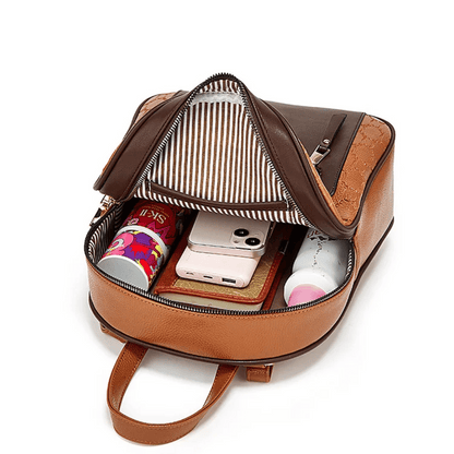 Samira leather backpack kit