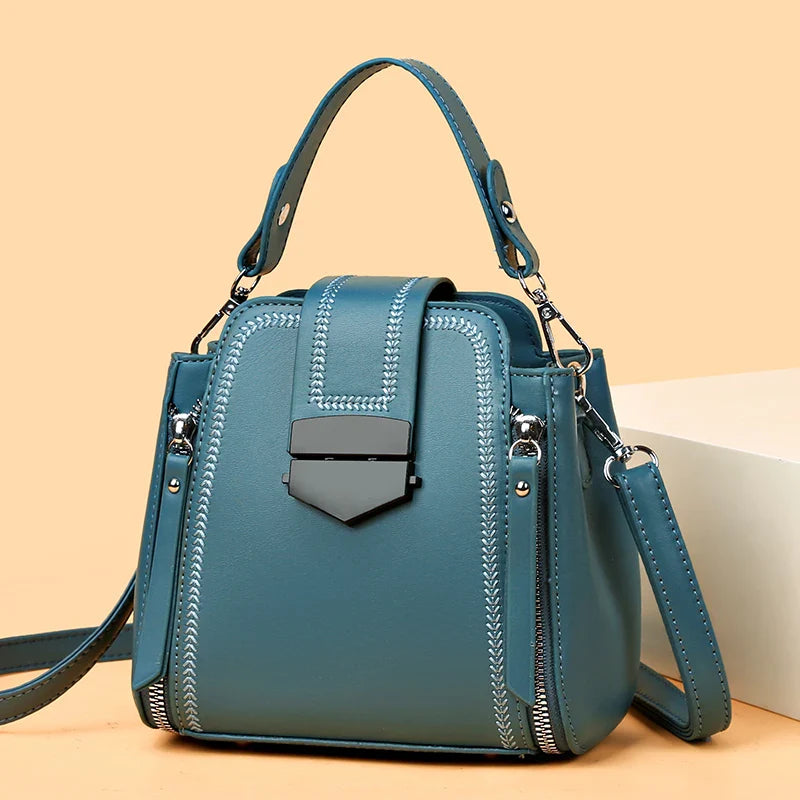 Leather Tote Hand Bag - Launch