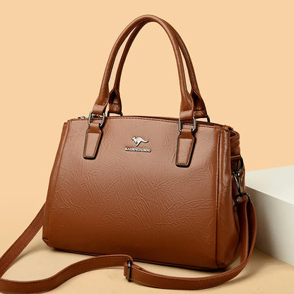 Andreza leather tote bag - Launch