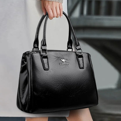 Andreza leather tote bag - Launch