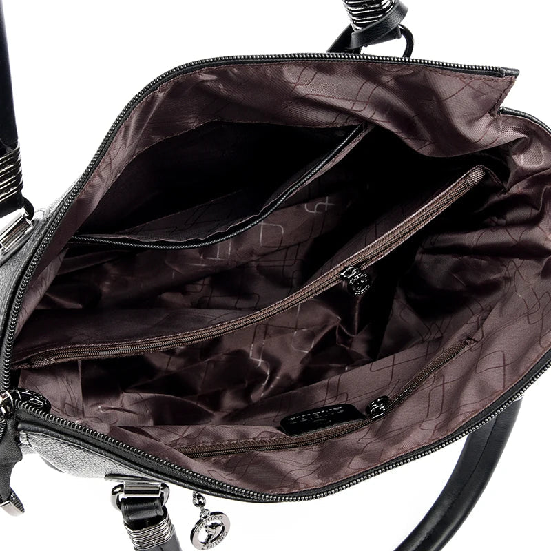 Soft Leather Tote Bag - Launch