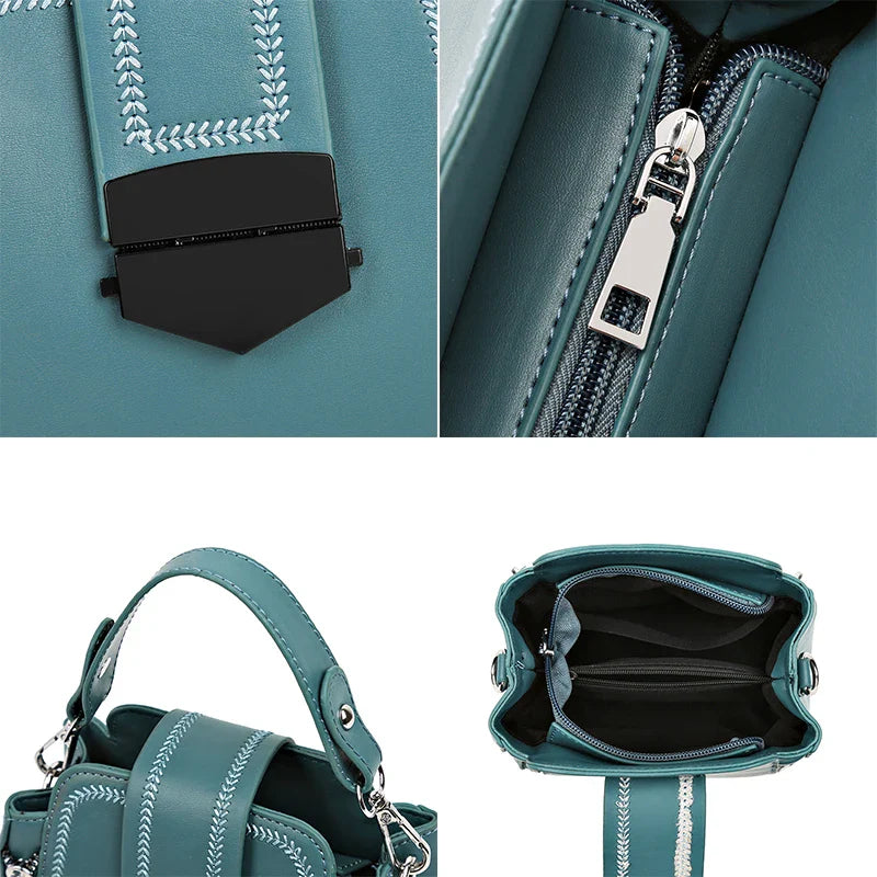 Leather Tote Hand Bag - Launch