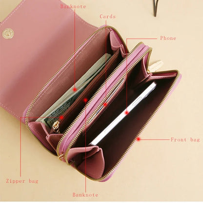 Crossbody wallet