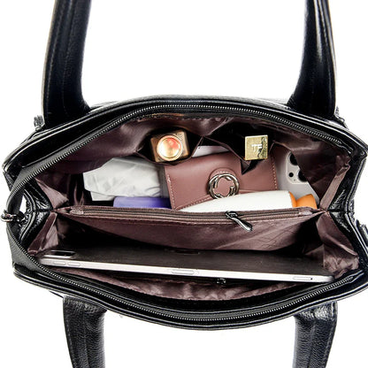 Sandra leather tote bag new 2025