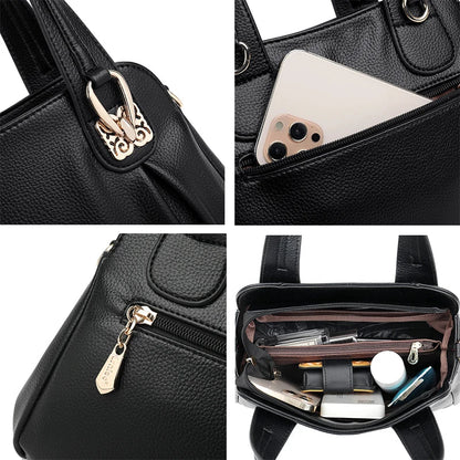 Ladi leather tote bag