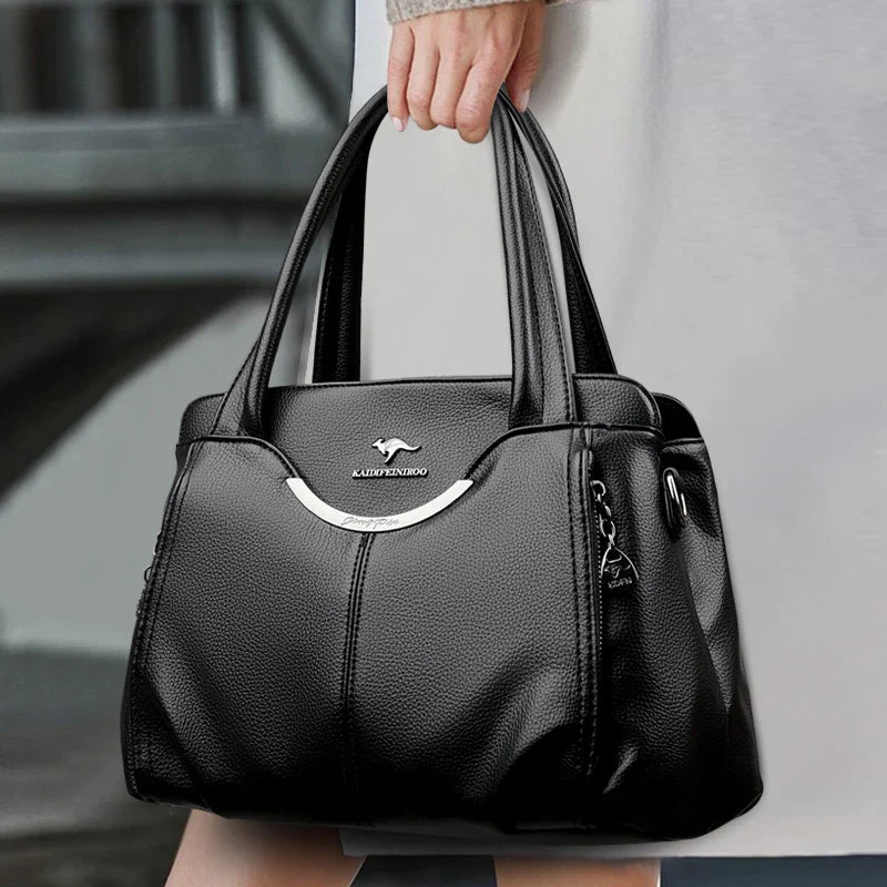 Sandra leather tote bag new 2025
